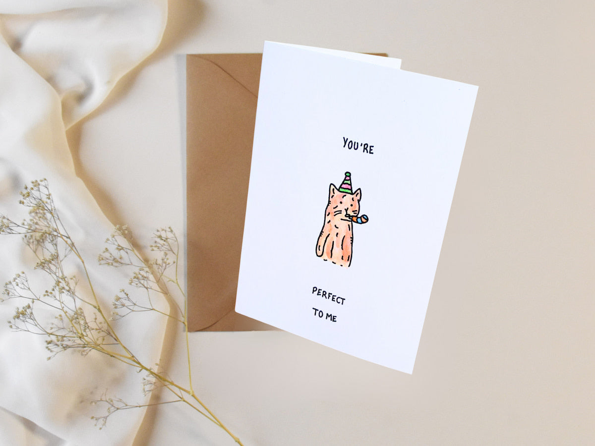 "Let's Get The Pawty Started" - Handmade Card