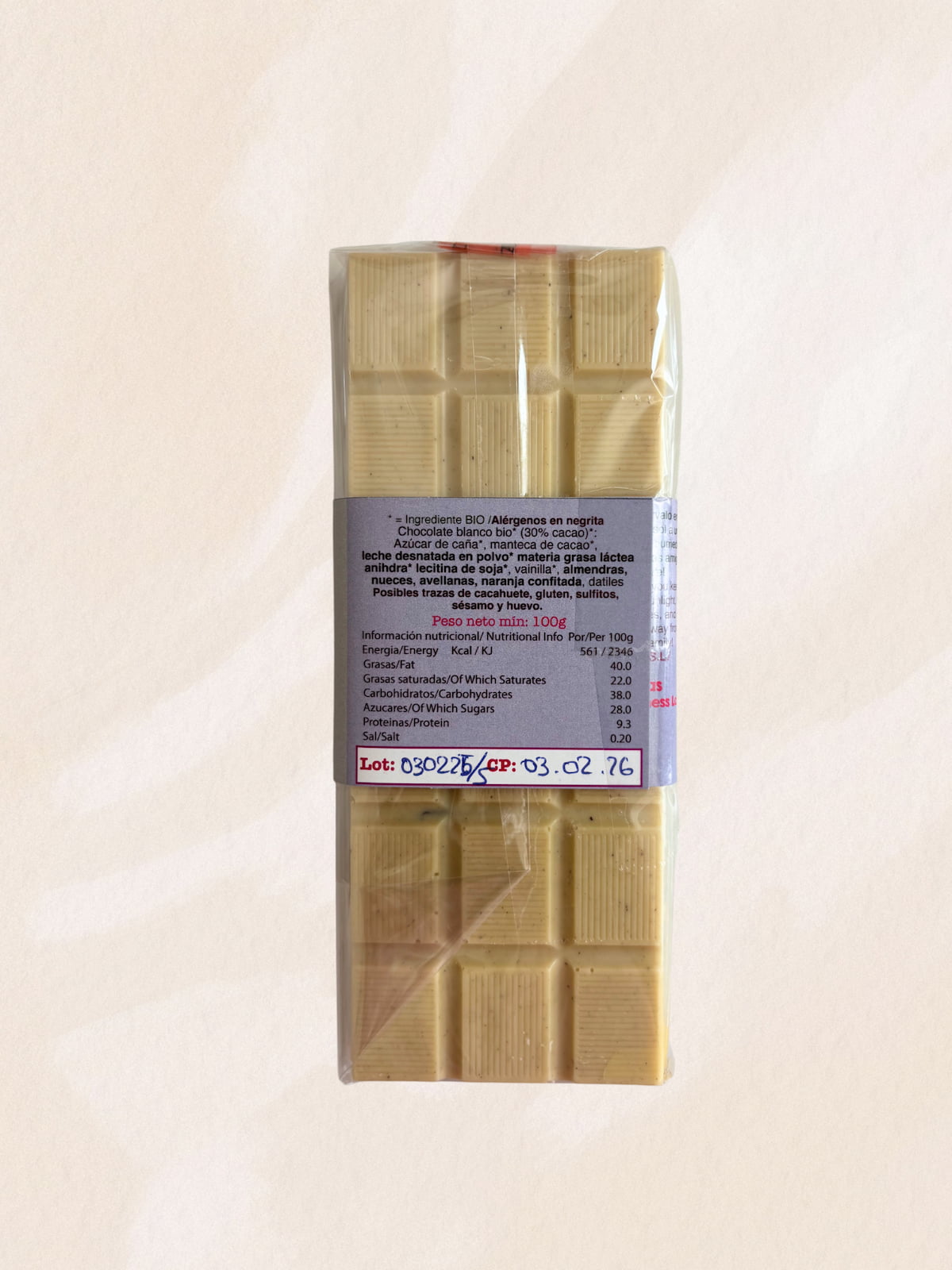 "Fruit & Nut" - Handmade Chocolate Bar