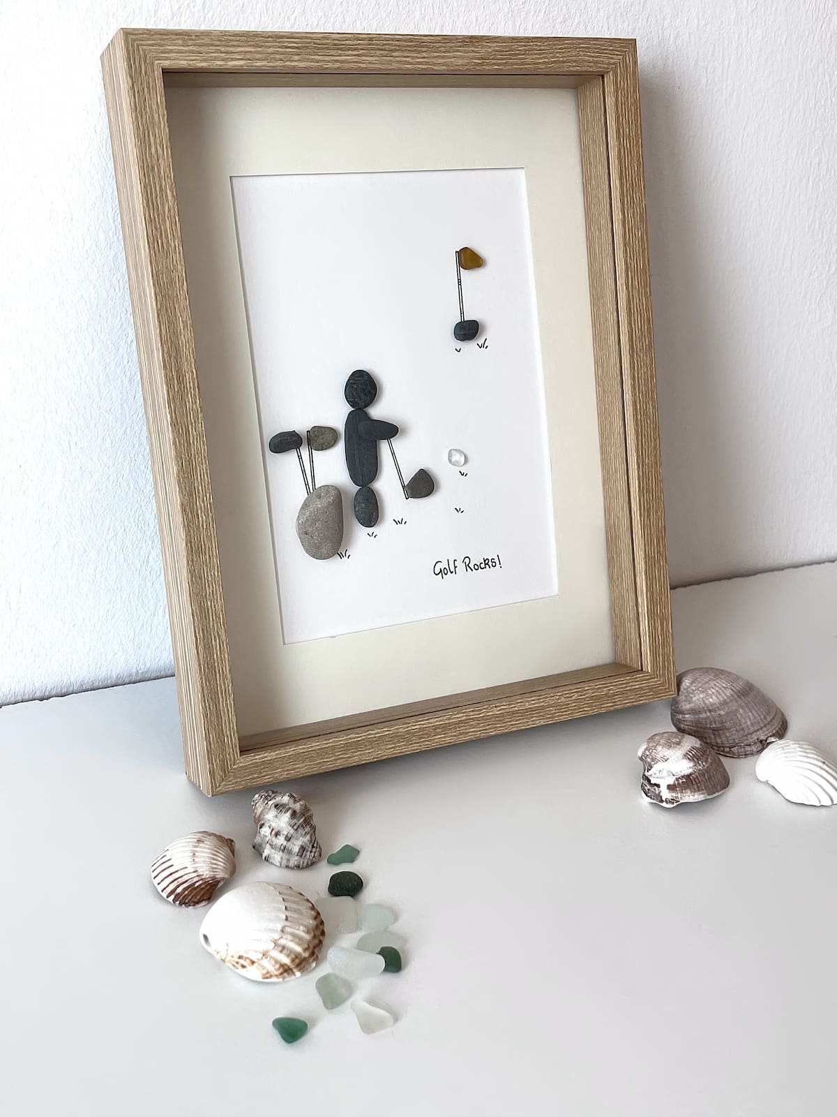 "You Swing Me Off My Feet - Personalized Pebble Gift