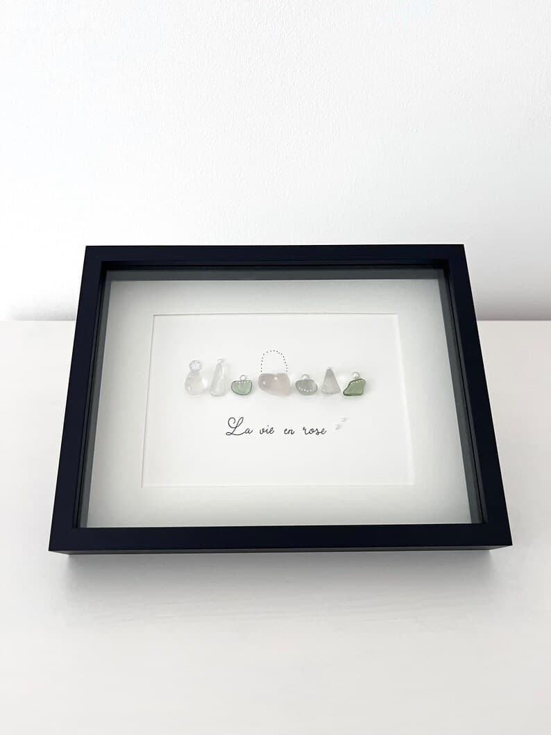 "Perfume Bottles" - Personalized Sea Glass Gift