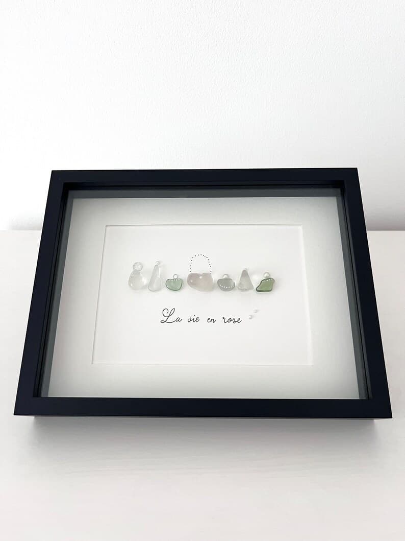 "Perfume Bottles" - Personalized Sea Glass Gift
