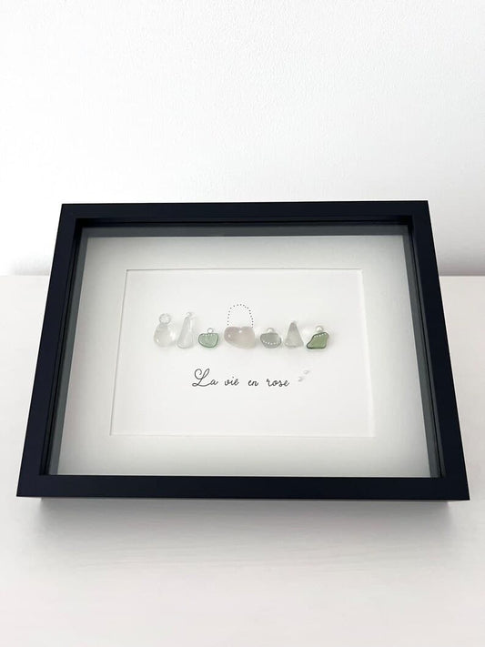 "Perfume Bottles" - Personalized Sea Glass Gift