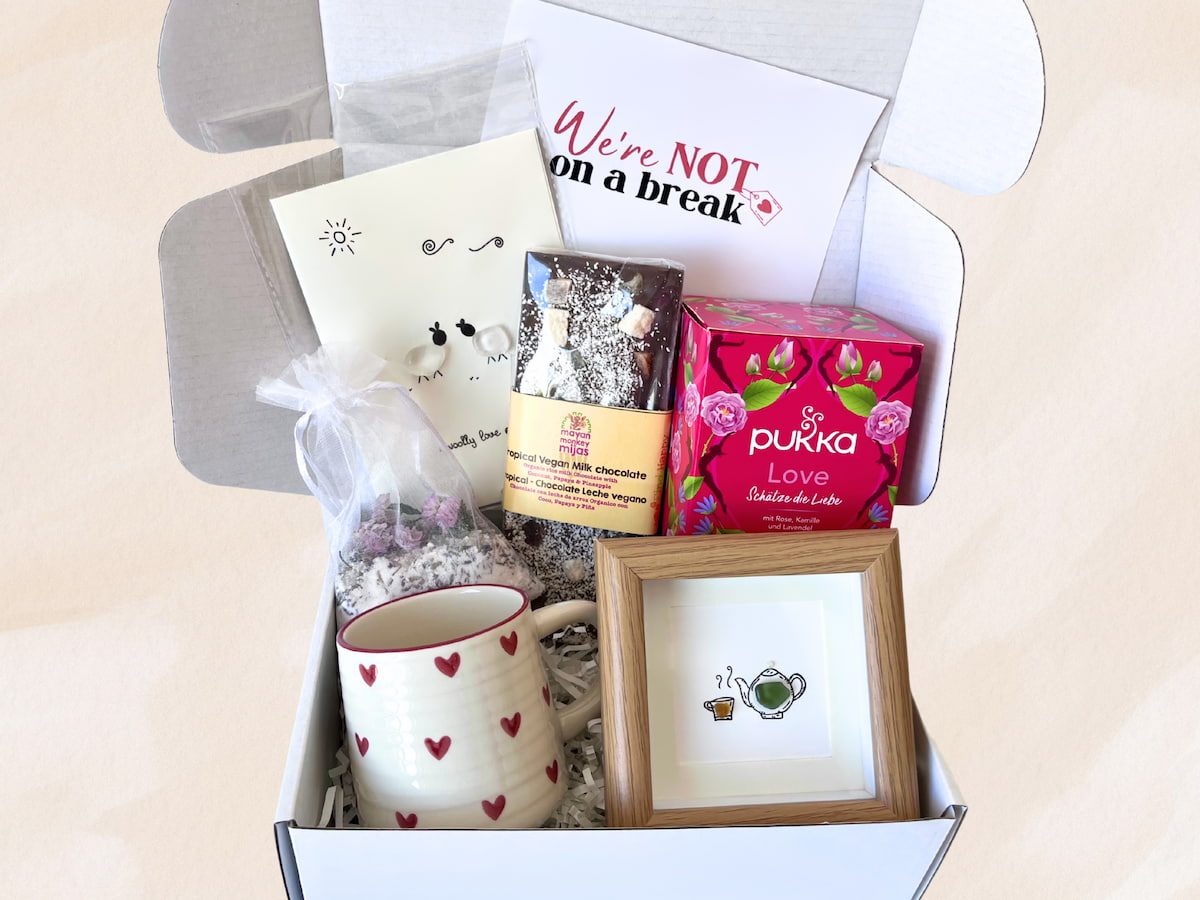 "Tea Time" - Handmade Gift Box Bundle For Her