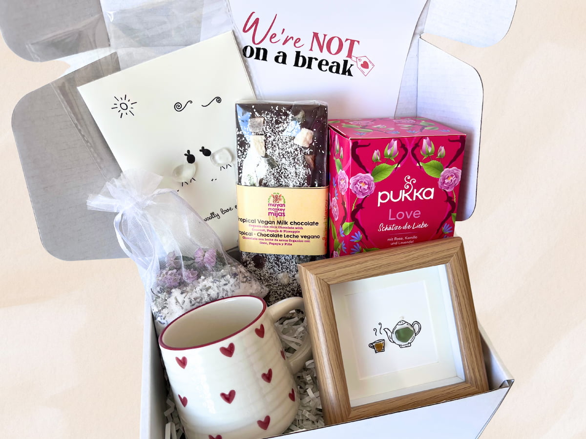 "Tea Time" - Handmade Gift Box Bundle For Her