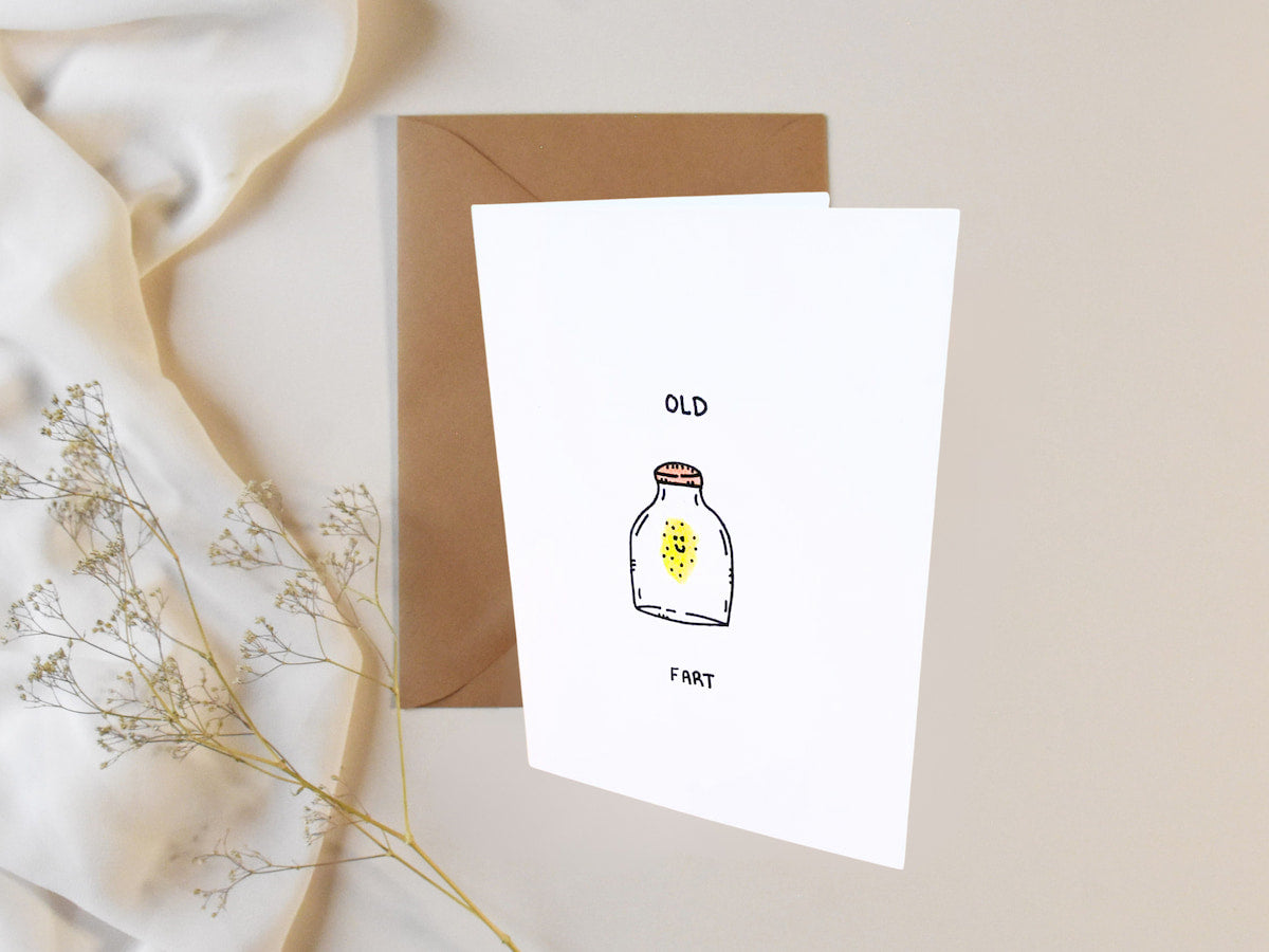 "You Old Fart" - Handmade Card