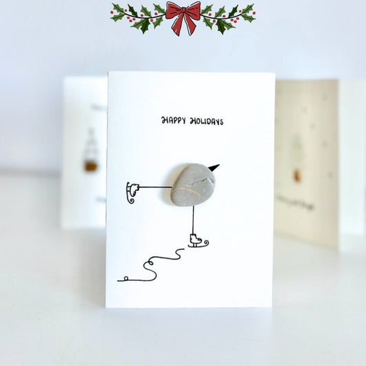 Handmade Christmas Cards (Pack of 4) - Set 2