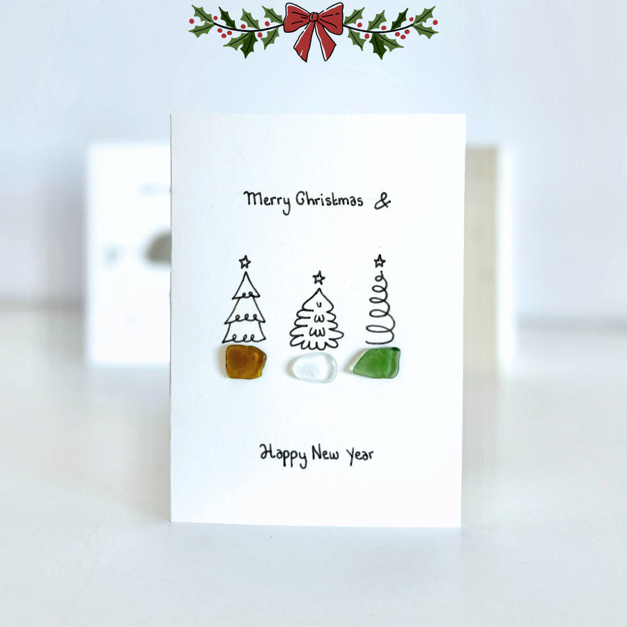 Handmade Christmas Cards (Pack of 4) - Set 2
