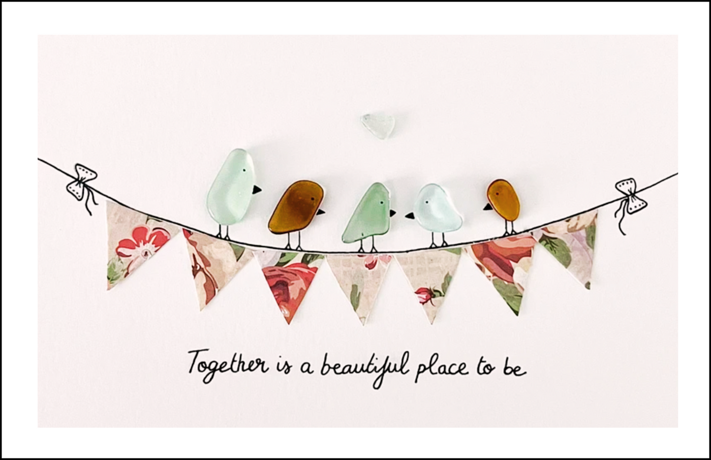 Handmade Christmas Card (Pack of 4) - Set 4