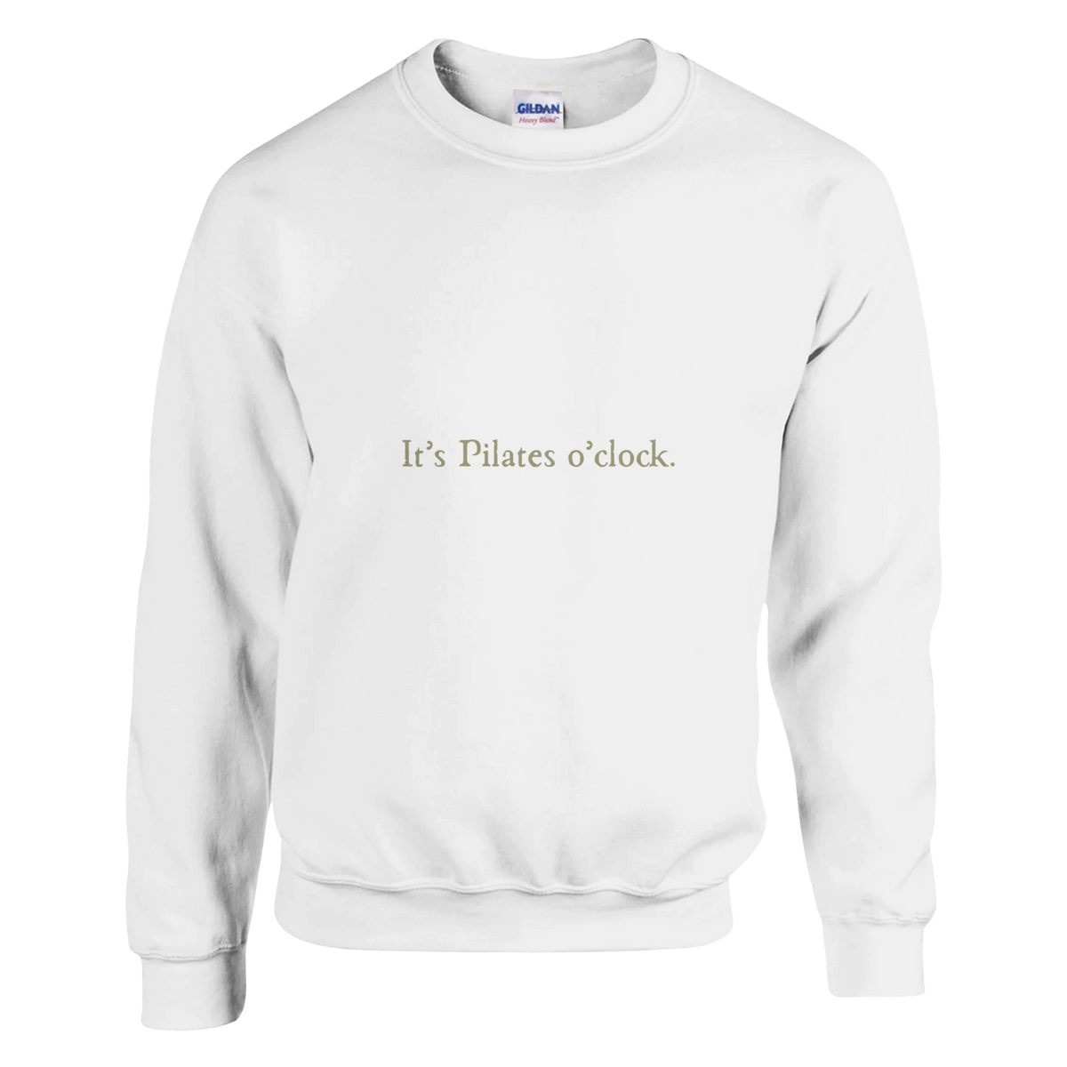"Its Pilates Oclock" Crewneck Sweatshirt Fitness Lovers