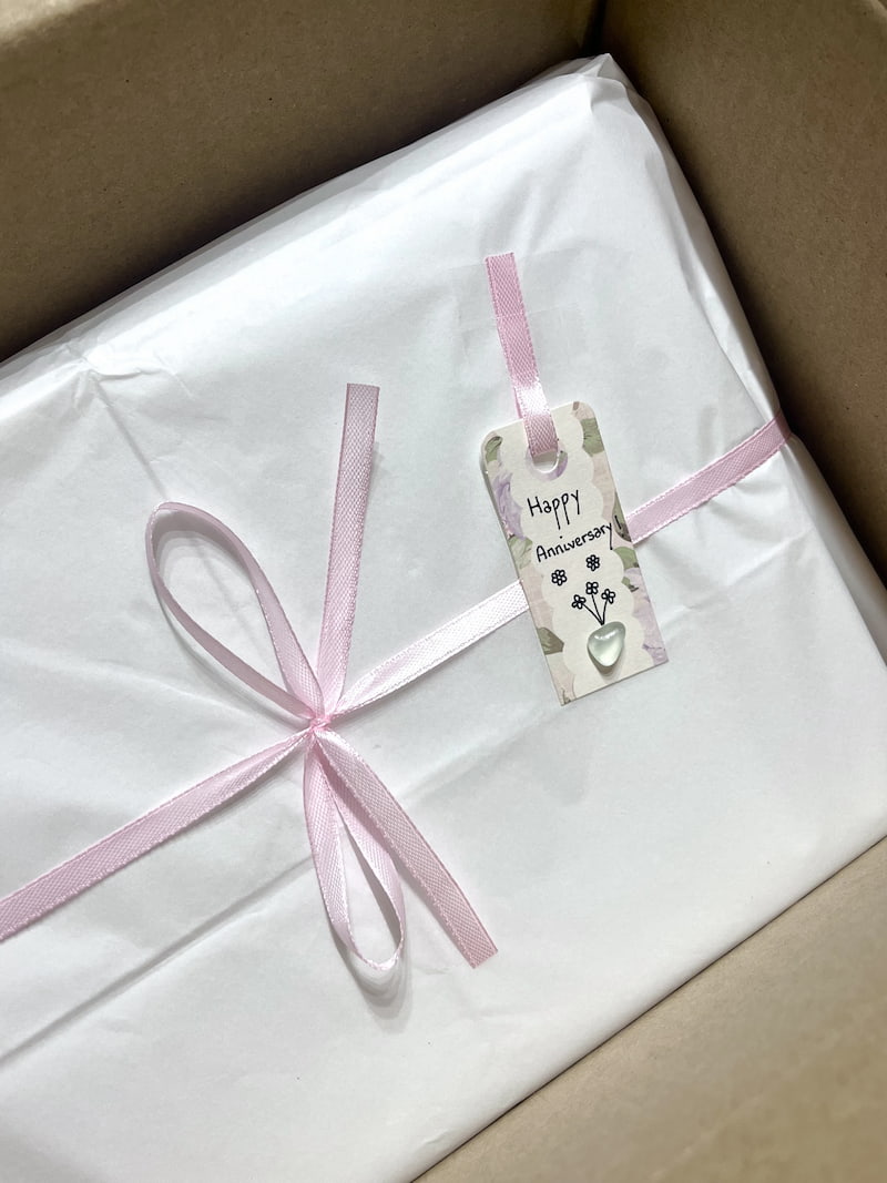 Christmas Gift - Personalized Champagne Party Sea Glass Artwork