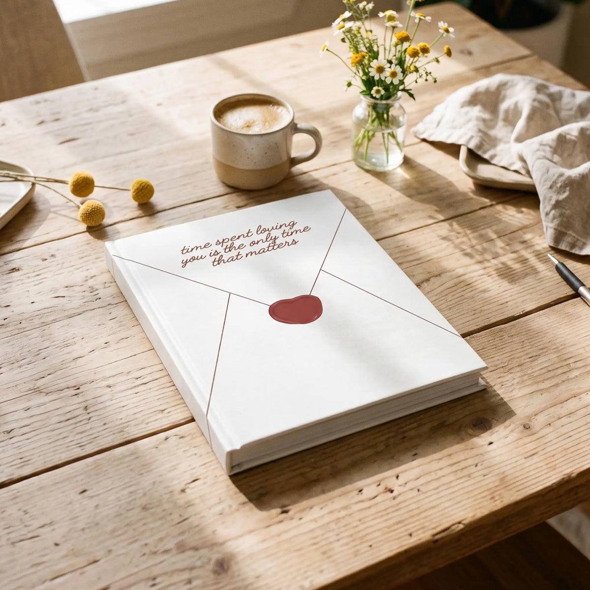 "Share Your Love Story" - Personalised Hardcover Photo Book